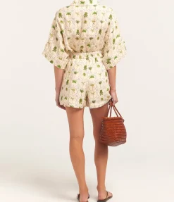 Rummy Shorts In Tropical Palms
