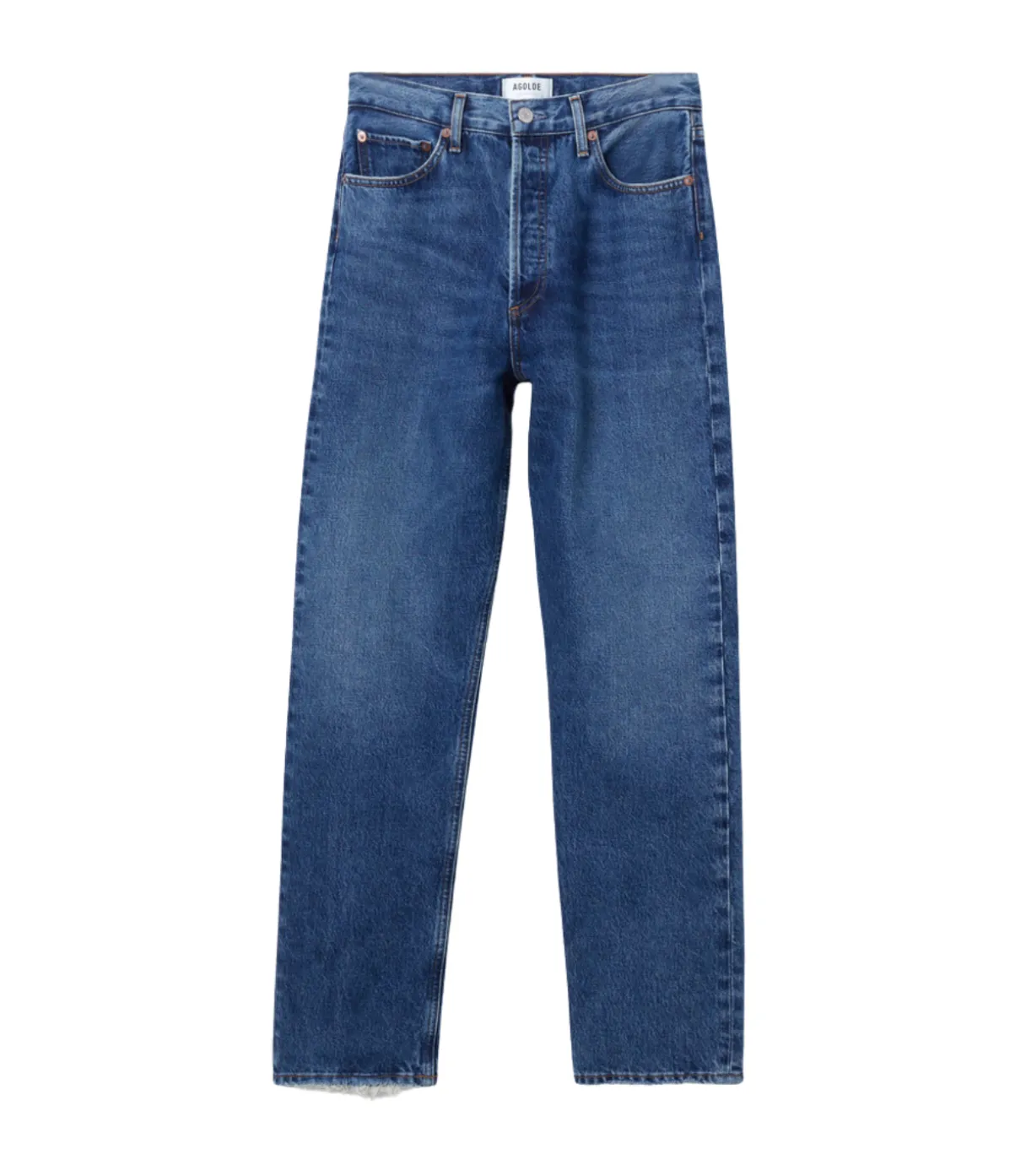90's Pinch Waist Hight Rise Straight In Range