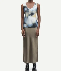 Saagneta Long Skirt In Bungee Cord