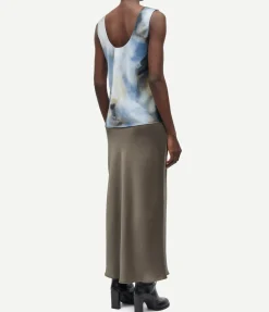Saagneta Long Skirt In Bungee Cord