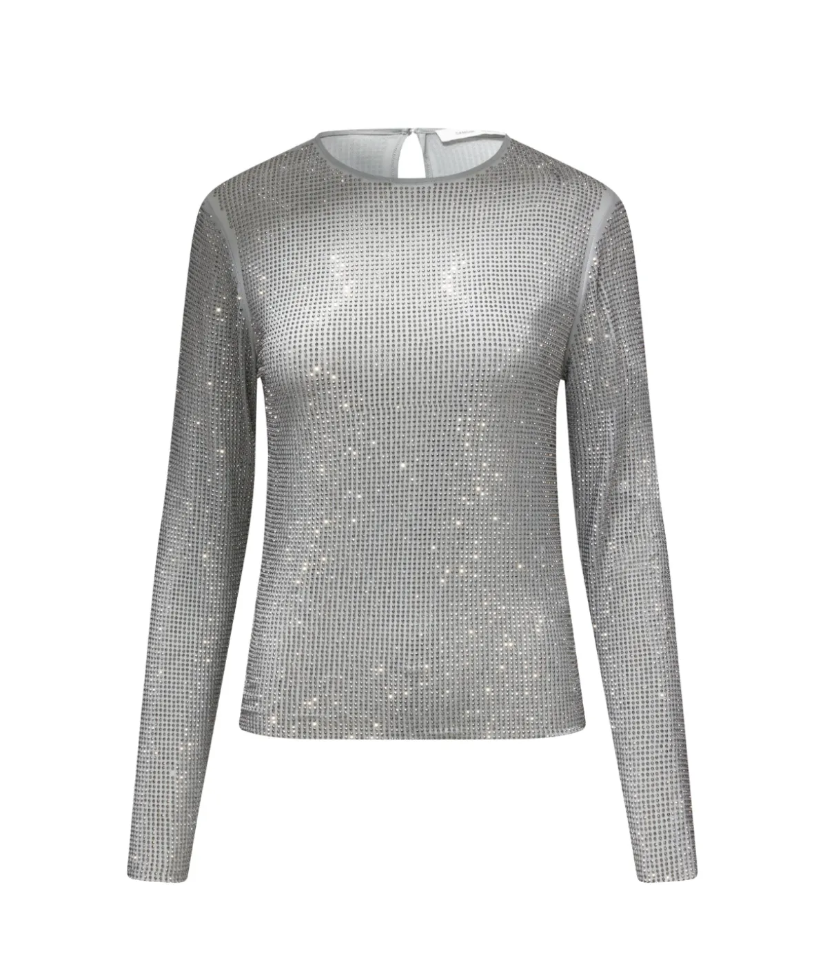 Samagda Dimante Top In Light Grey