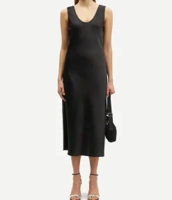 Sasumma Slip Dress In Black