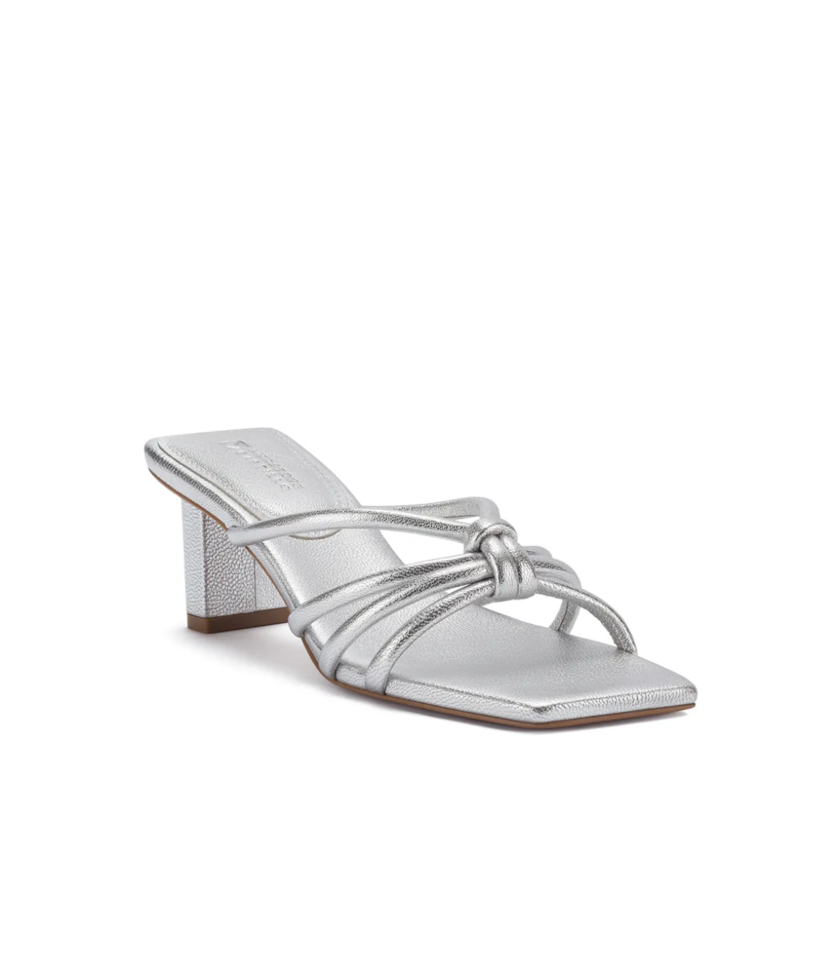 Savanna Mid Mule In Silver