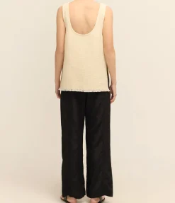 Sloane Cotton Tank In Natural