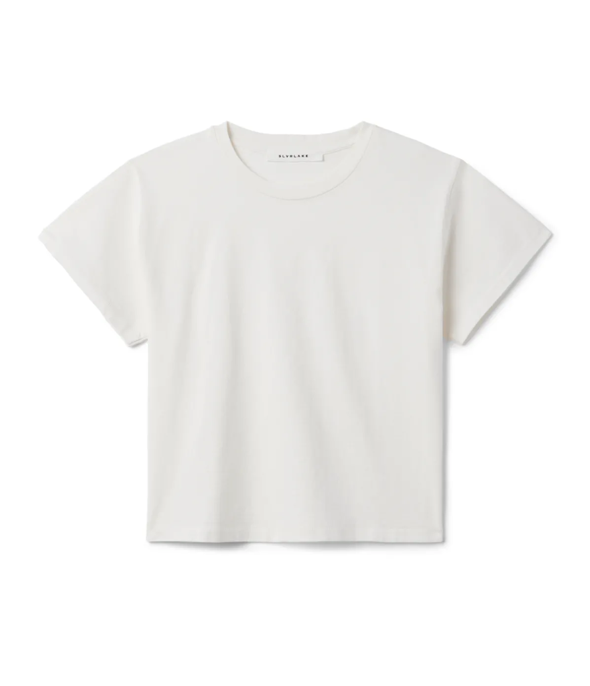 Square Tee In Natural White
