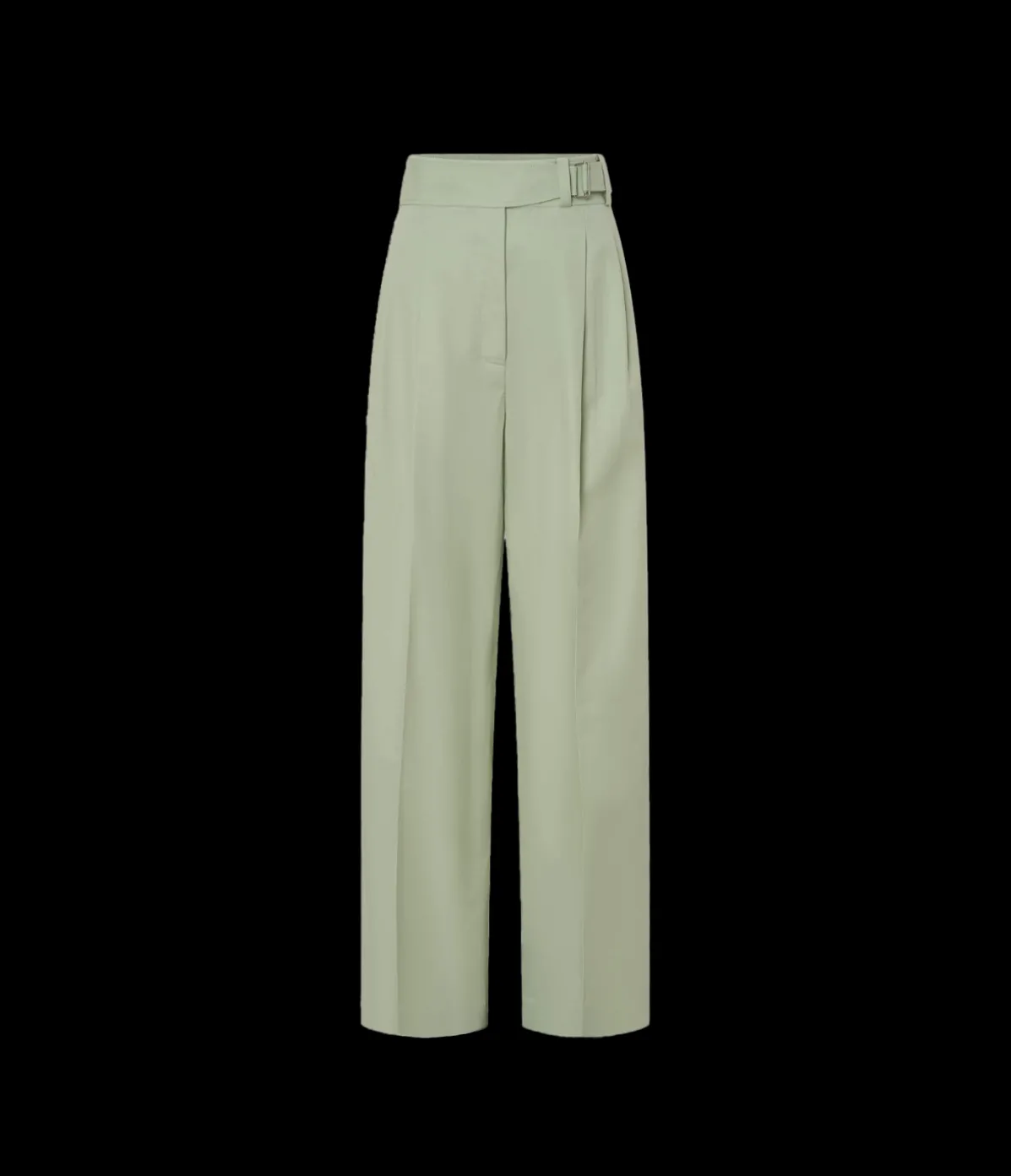 Tab Detail Pant In Eau De Nil