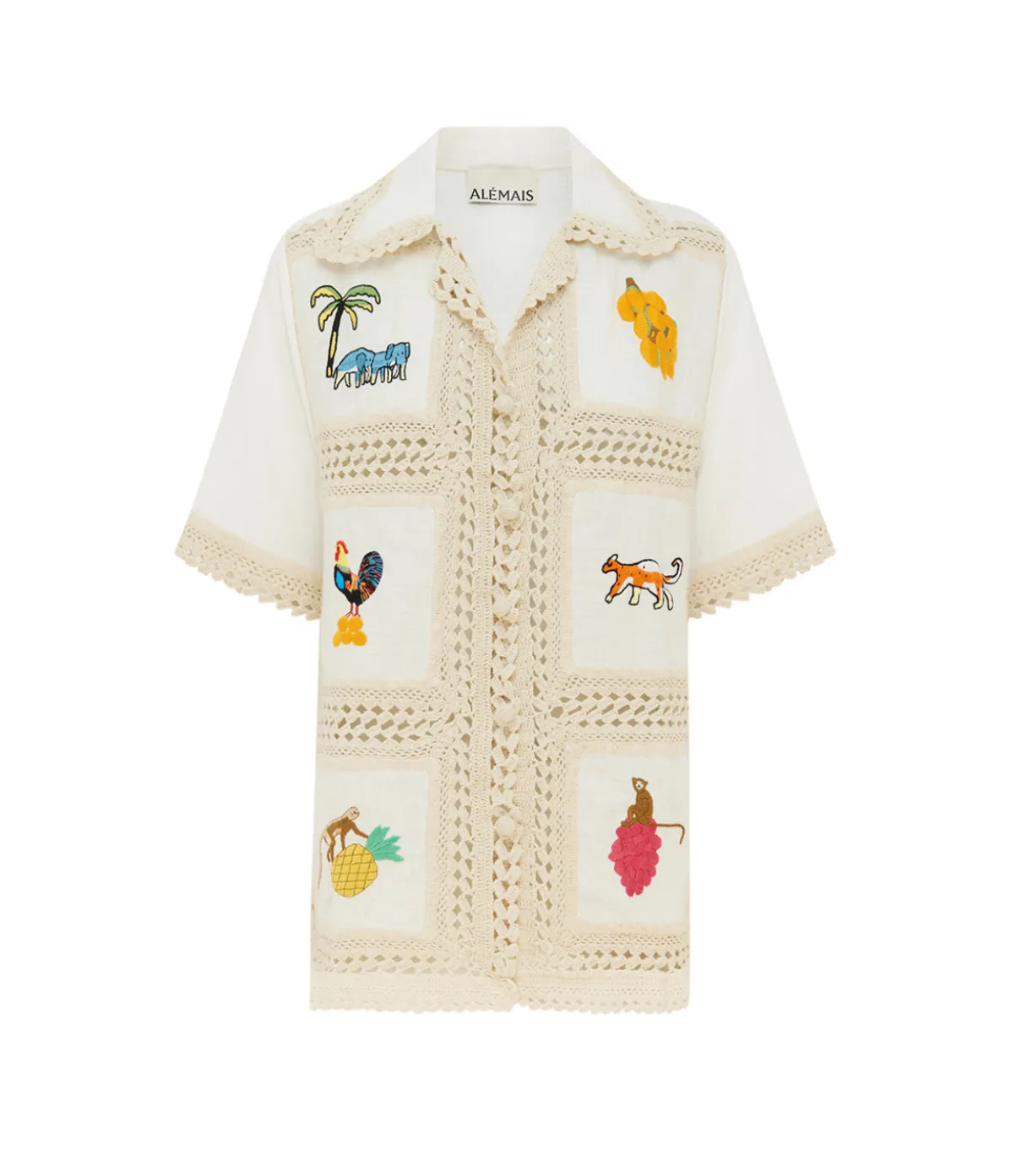 Teddy Shirt In Cream