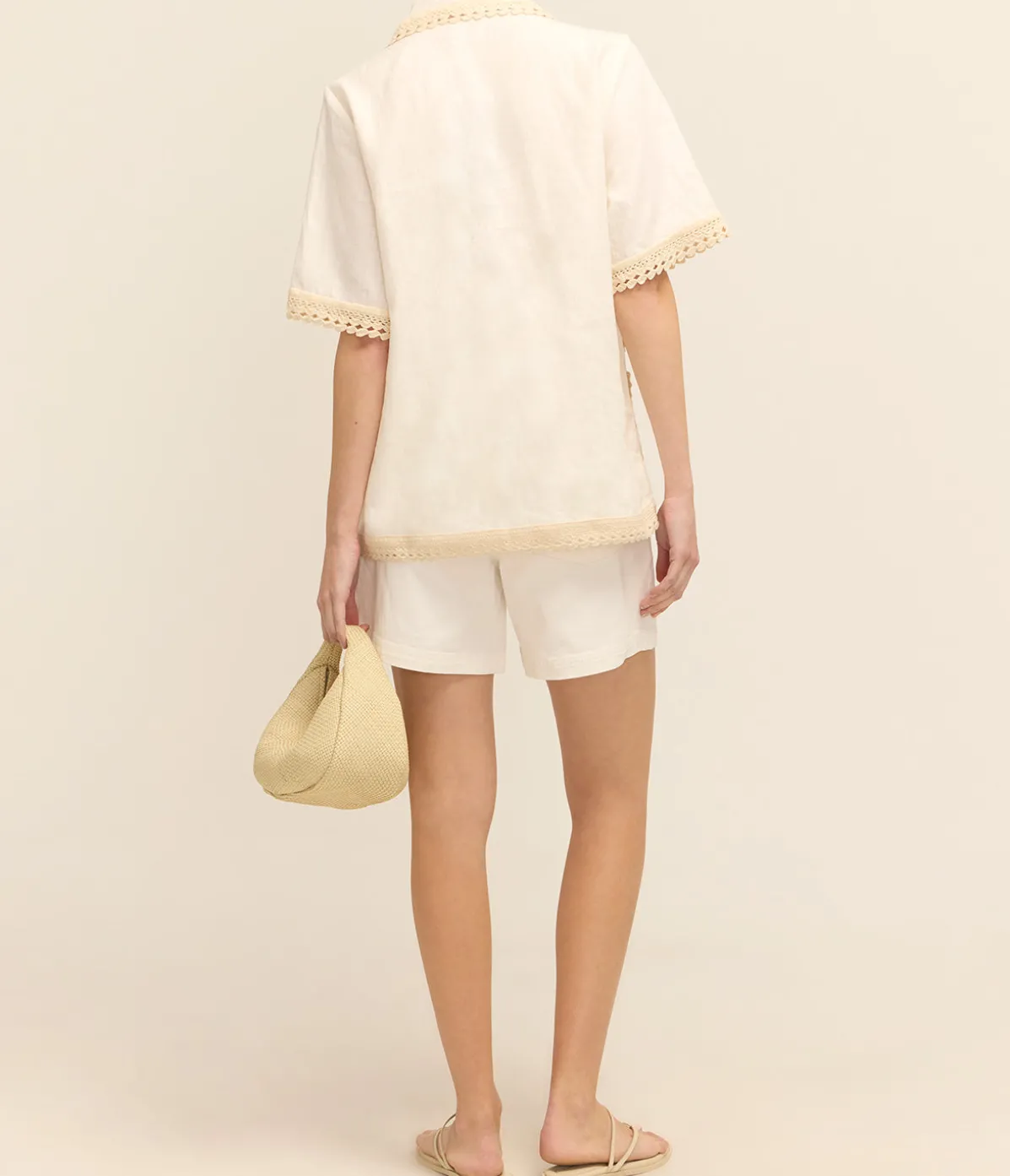 Teddy Shirt In Cream