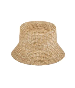 The Inca Criss Cross Bucket Hat In Natural