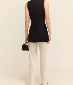 The Martine Vest In Black