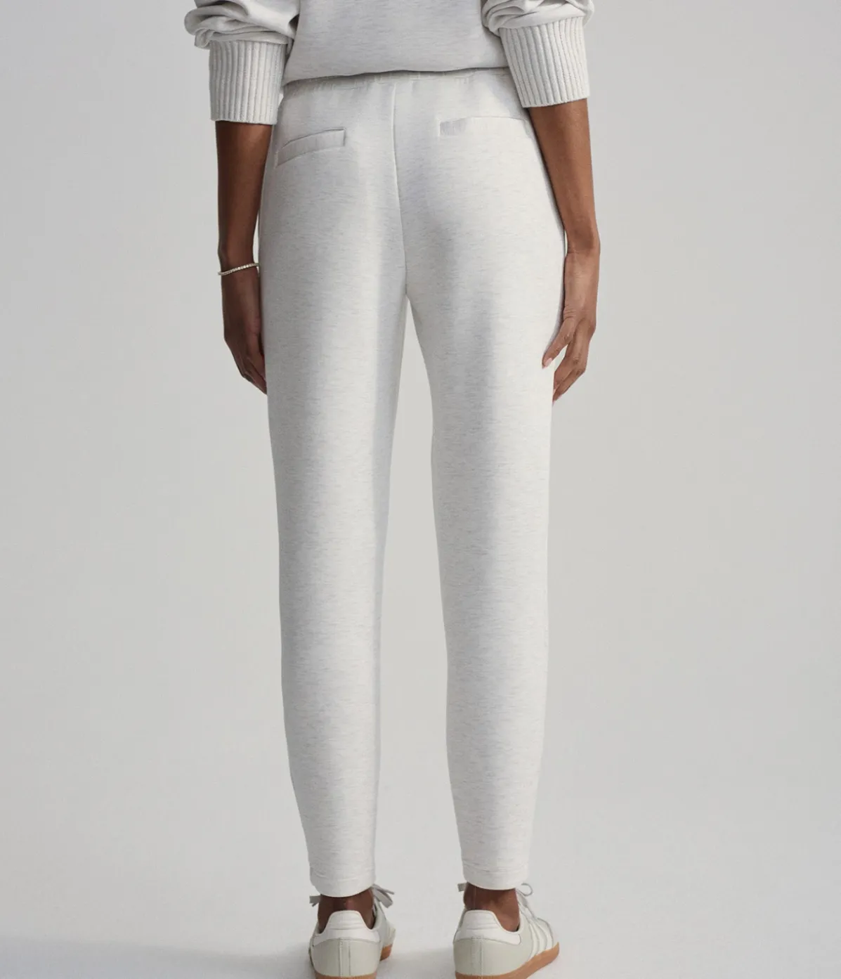 The Slim 25 Pant In Ivory Marle