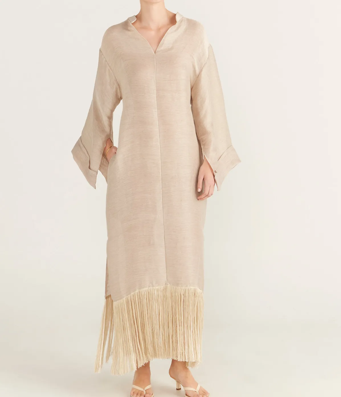 Tigris Dress In Ecru
