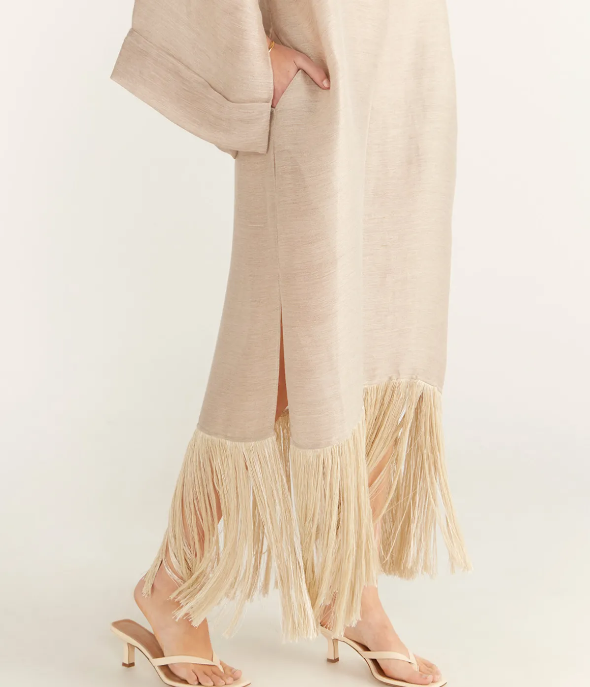 Tigris Dress In Ecru