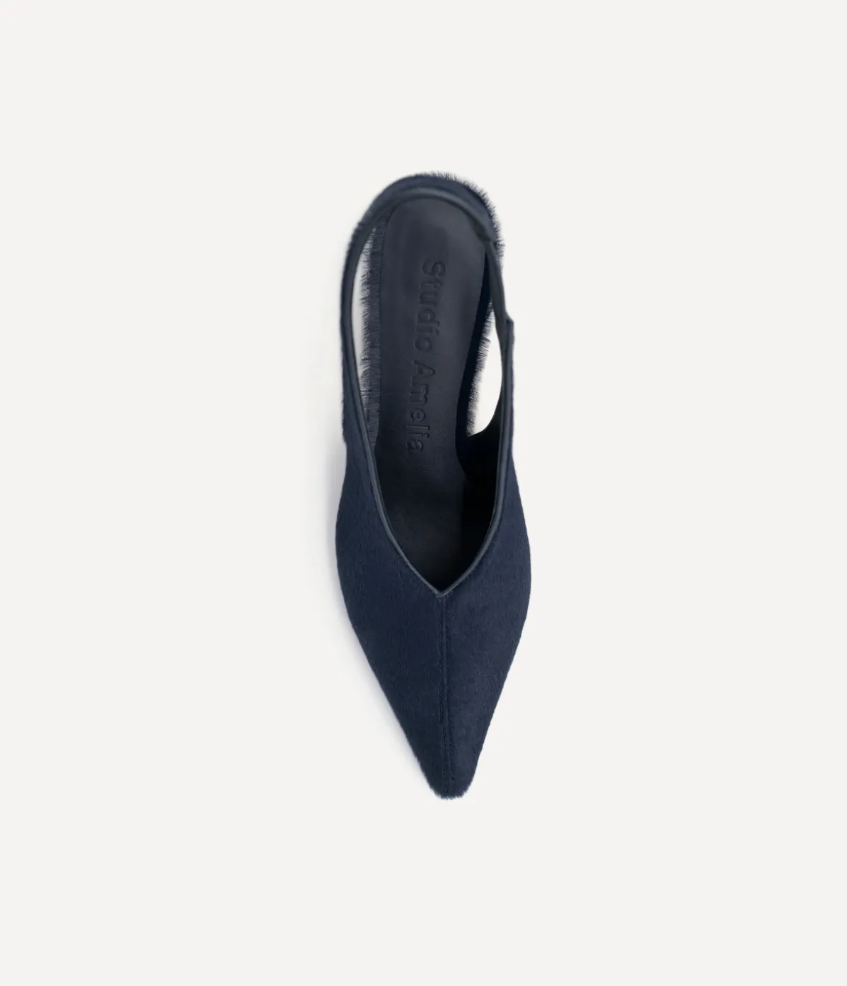 Toro Slingback Heel In Navy