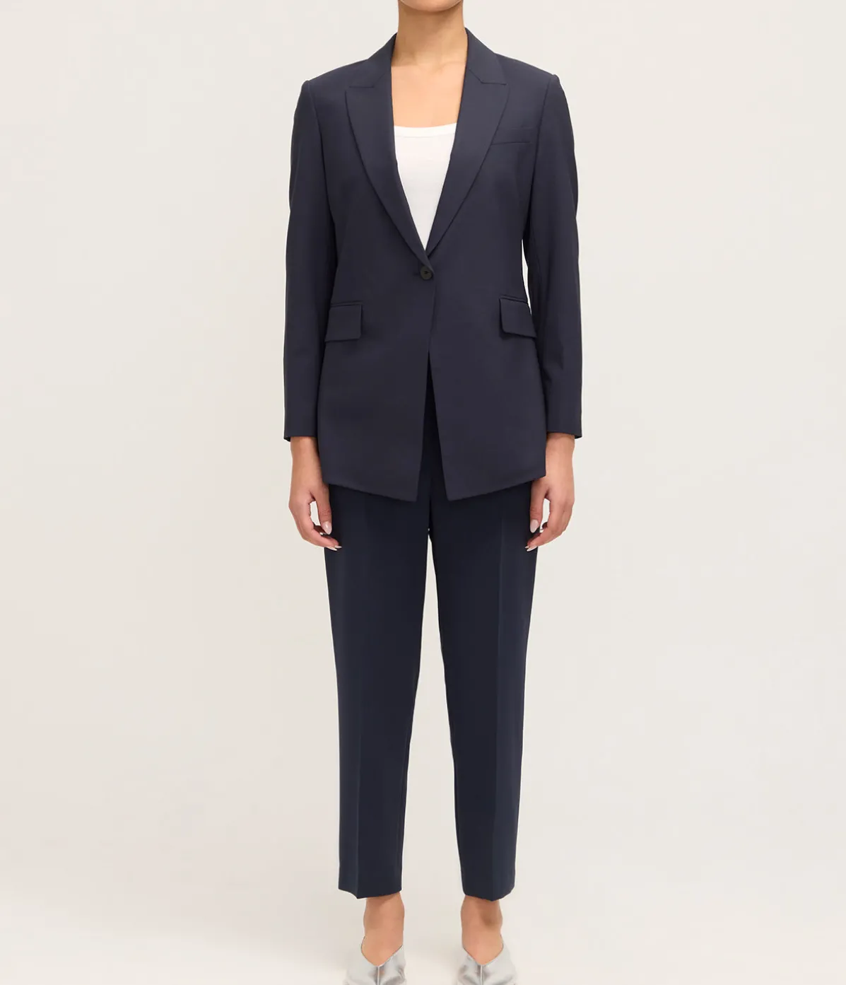 Treeca Pull On Pant In Nocturne Navy
