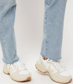 Venturi Sneaker In White Pierre Natural
