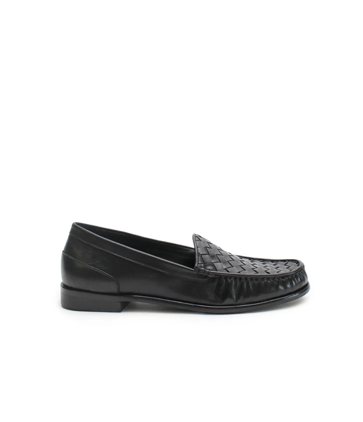 Woven Loafer In Black