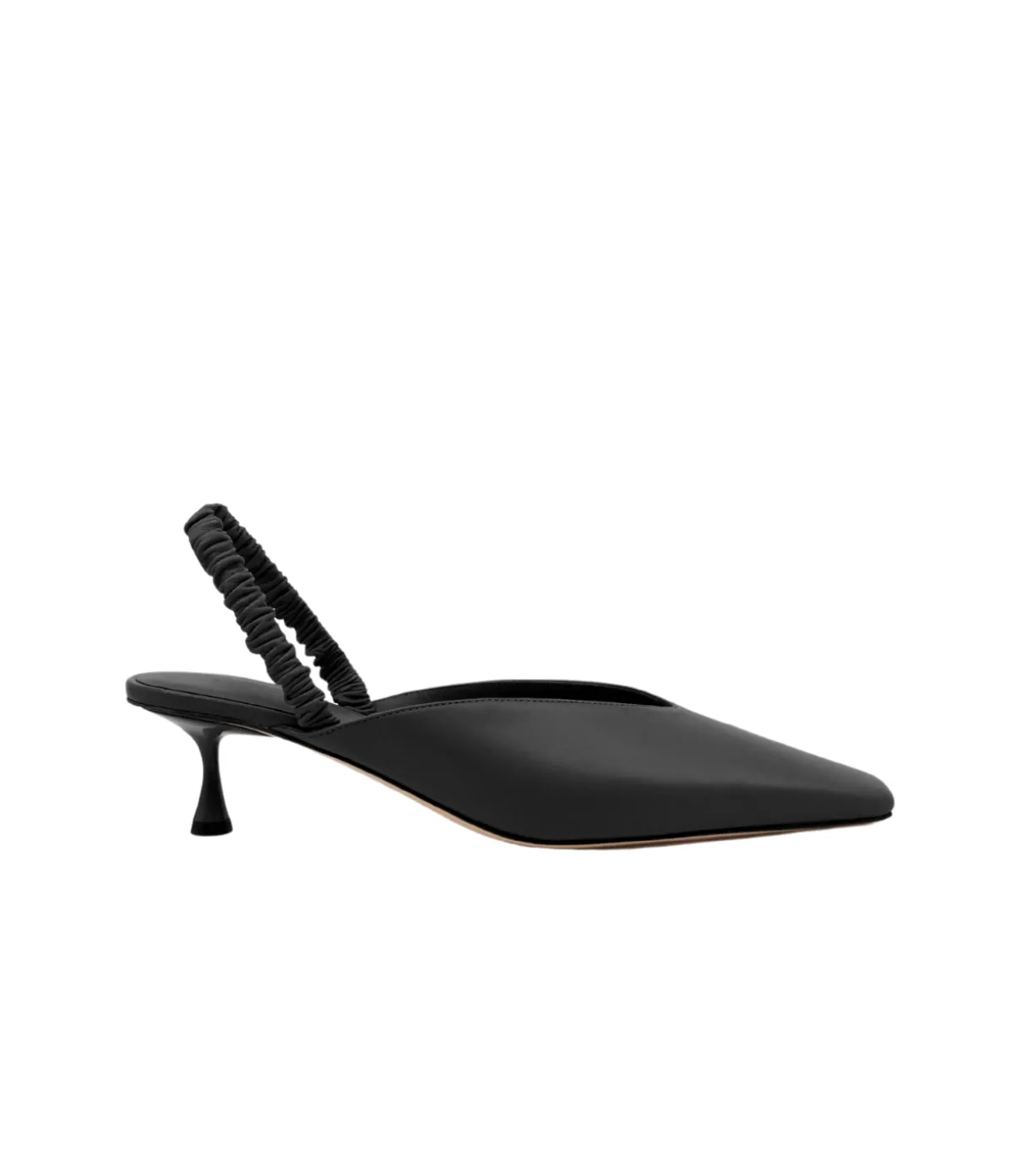 Zadie Pointed Mule In Black