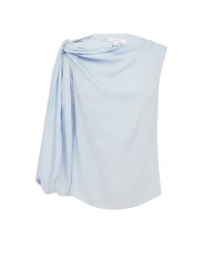 Zeppelin Blouse In Powder Blue